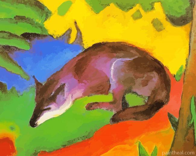 Franz Marc Fox Painting By Numbers Kits