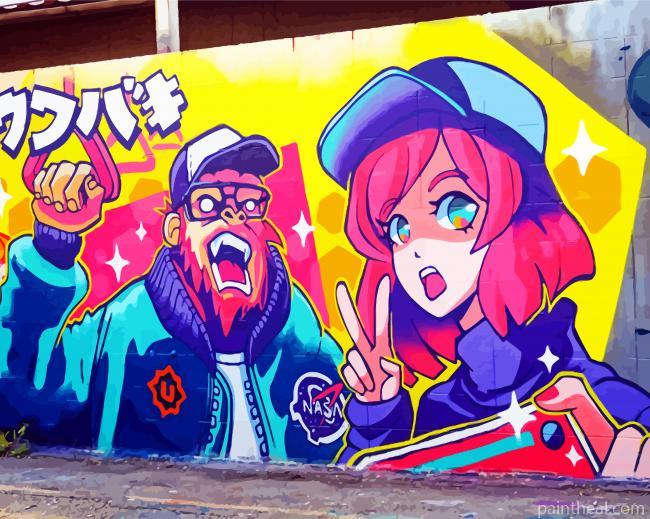 Tumblr Street Art Painting By Numbers Kits