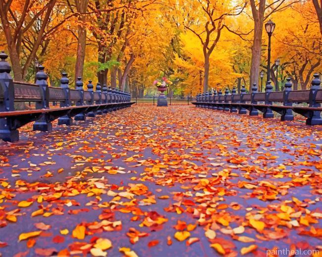 Beautiful Autumn Leaves NEW Painting By Numbers Kits