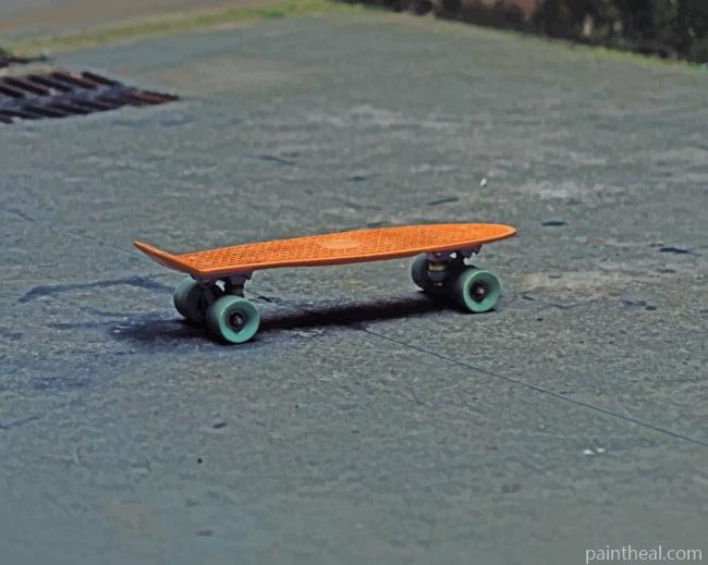 Street Asphalt Skateboard Painting By Numbers Kits