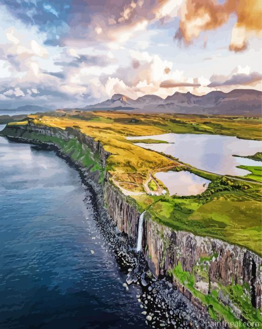 Kilt Rock Painting By Numbers Kits