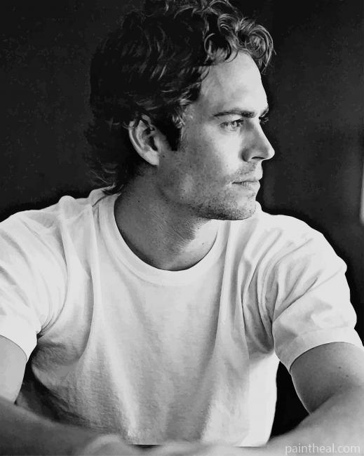 Paul Walker Painting By Numbers Kits