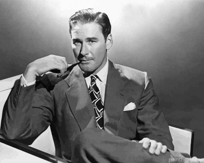 Actor Errol Flynn Painting By Numbers Kits
