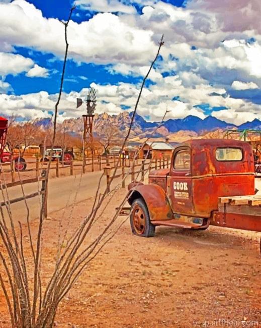 Aesthetic Old Truck NEW Painting By Numbers Kits
