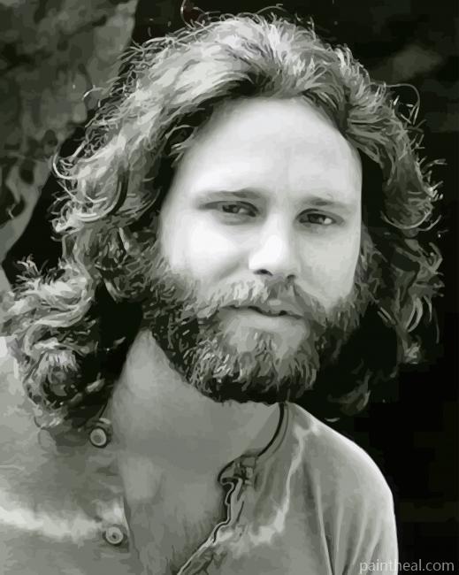 Jim Morrison Painting By Numbers Kits