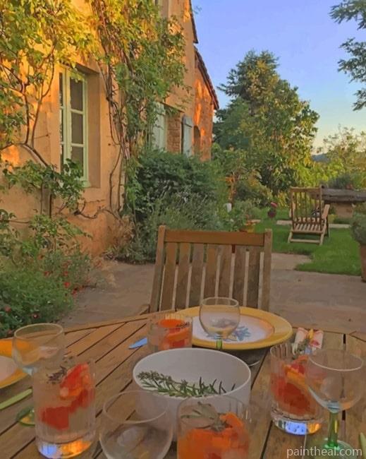 Place In The Garden Painting By Numbers Kits