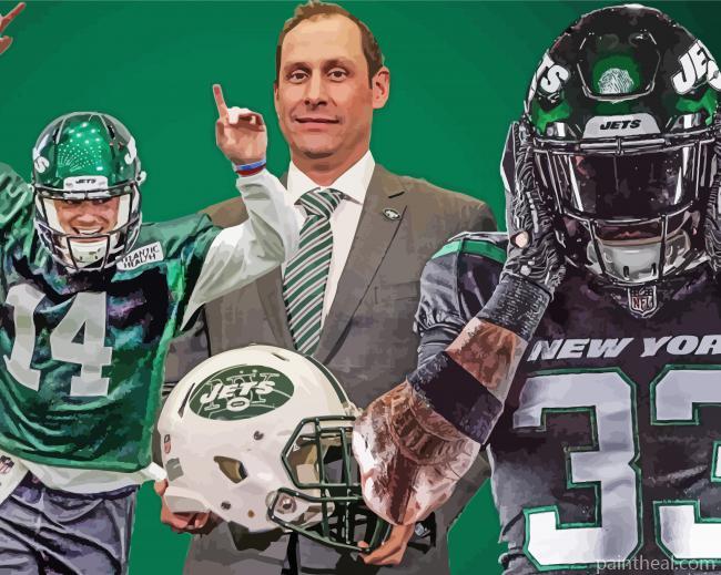 New York Jets Painting By Numbers Kits