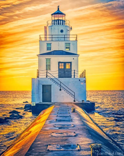 Todd Trapani Lighthouse Painting By Numbers Kits
