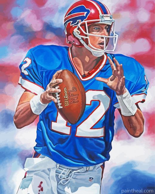 Buffalo Bills Player Painting By Numbers Kits