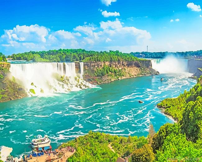 American Falls Painting By Numbers Kits