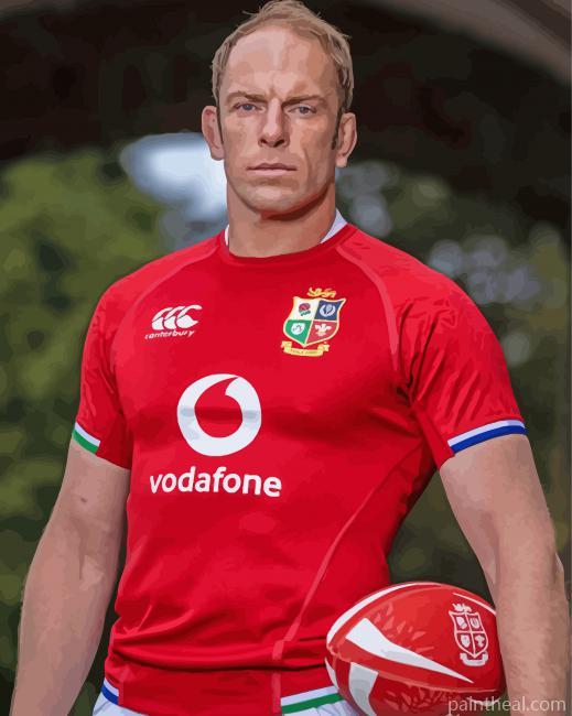 Alun Wyn Jones Painting By Numbers Kits