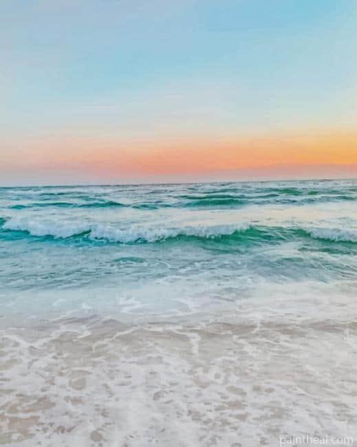 Ocean Waves Painting By Numbers Kits
