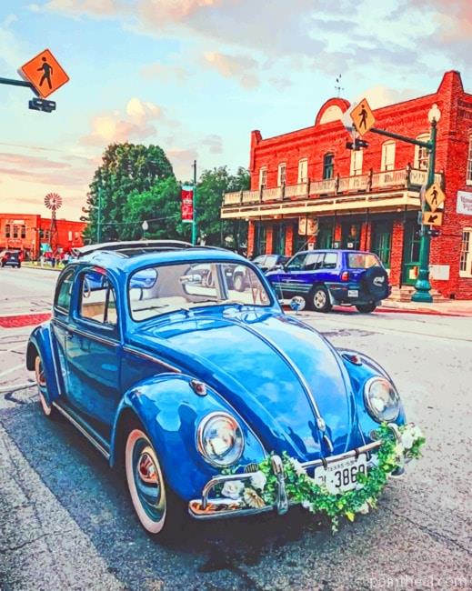 Aesthetic Volkswagen Beetle NEW Painting By Numbers Kits