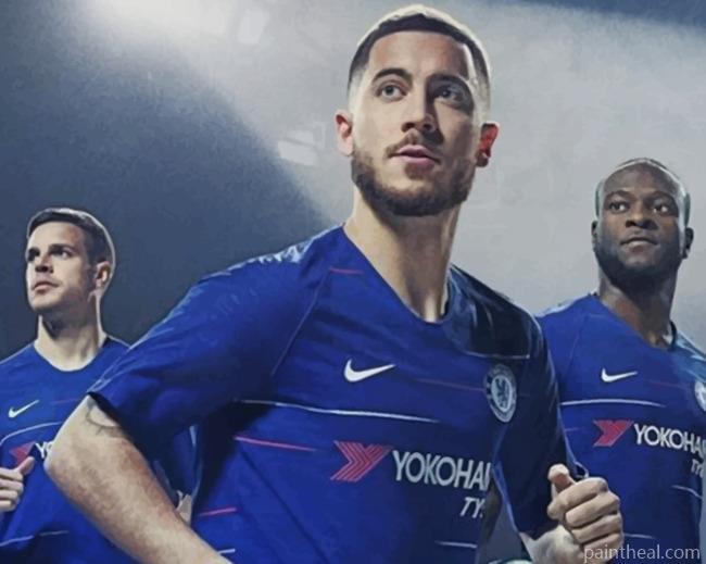 Chelsea FC Team Painting By Numbers Kits