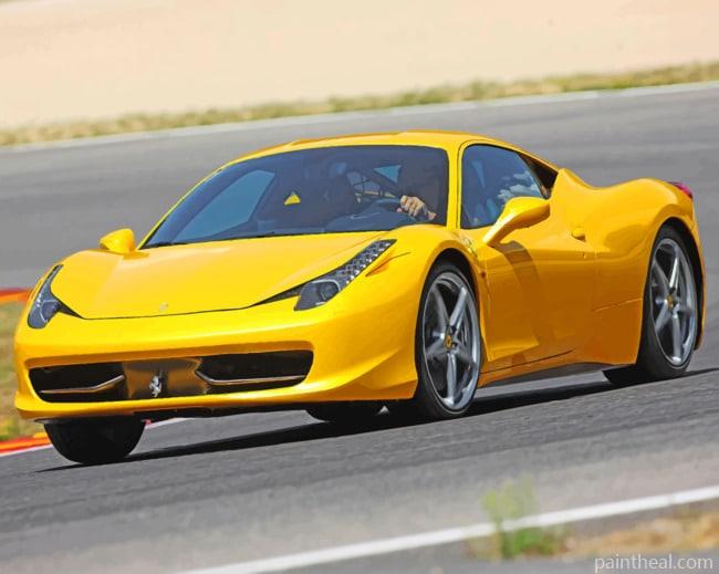 Ferrari 458 Italia Painting By Numbers Kits