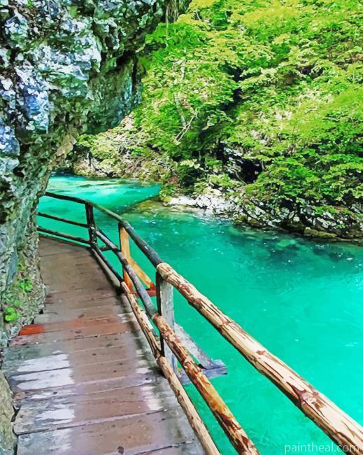 Bled National Park Slovenia Painting By Numbers Kits
