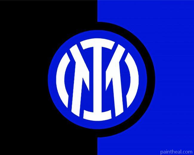Inter Football Emblem Painting By Numbers Kits
