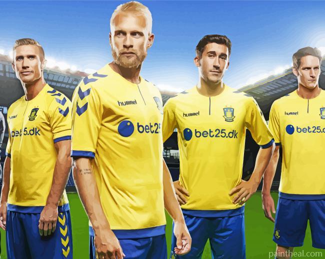 Aesthetic Brondby Painting By Numbers Kits