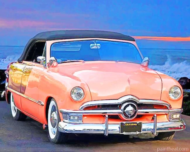 Pink Ford NEW Painting By Numbers Kits