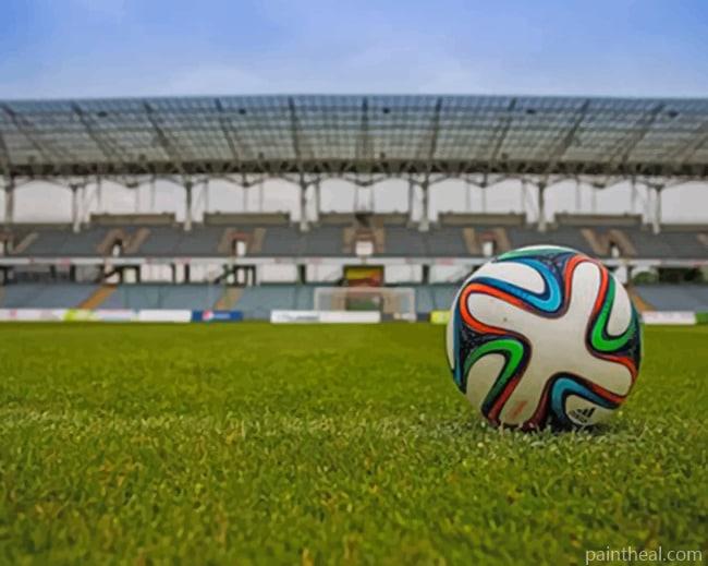 Ball In The Stadium Painting By Numbers Kits