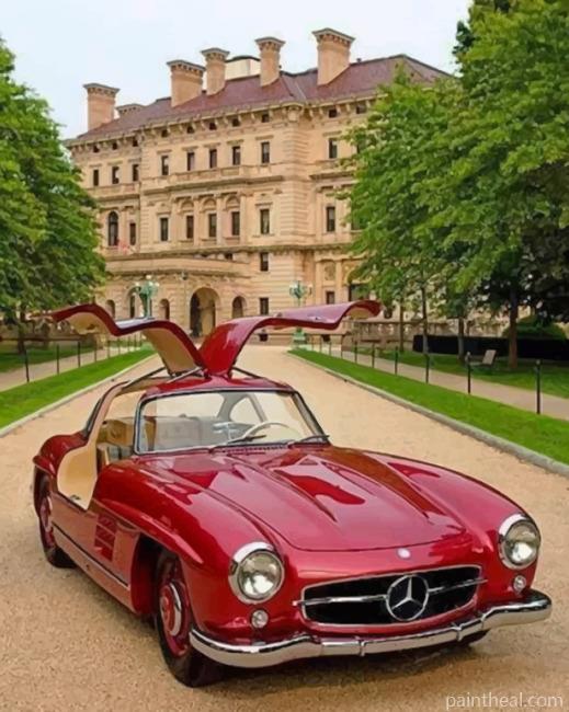 Classic Mercedes Benz Painting By Numbers Kits