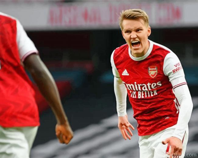 Martin Odegaard Painting By Numbers Kits