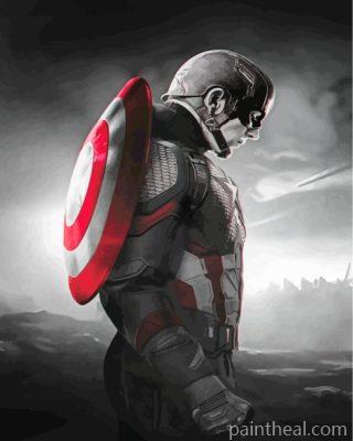 Captain America Painting By Numbers Kits