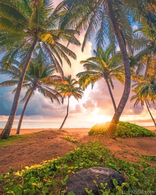 Paradise Nature Painting By Numbers Kits