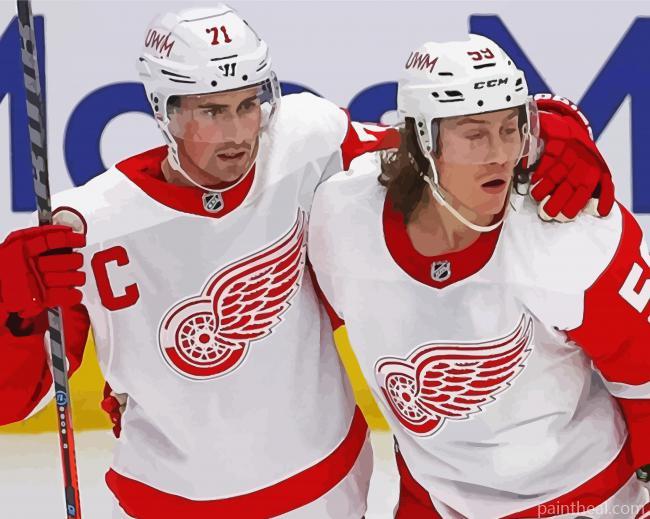 Detroit Red Wings Painting By Numbers Kits