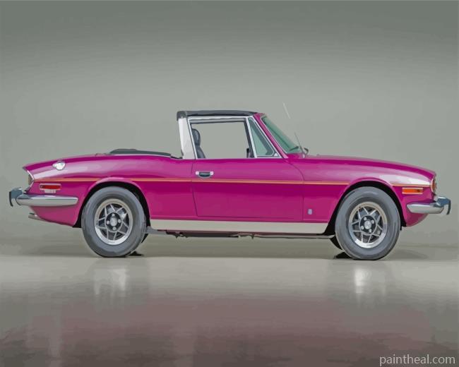 Purple Triumph Stag Painting By Numbers Kits