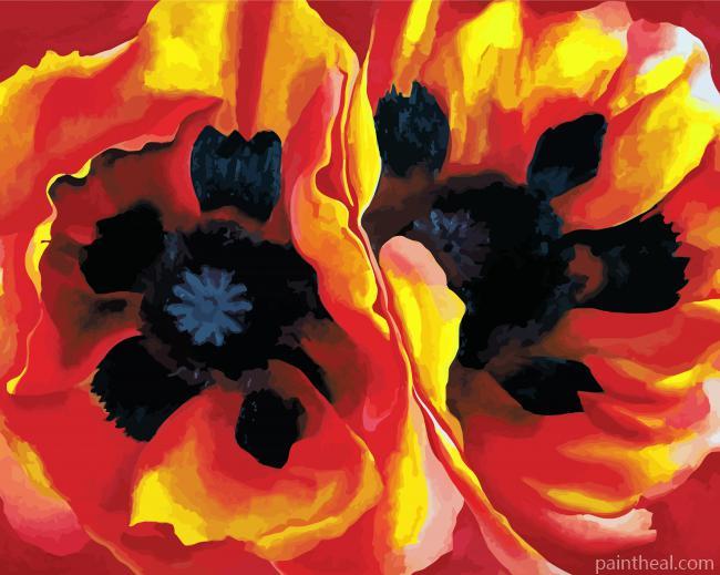 Geogia Okeffe Arts Painting By Numbers Kits