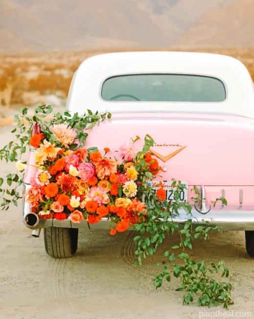 Floral Car NEW Painting By Numbers Kits