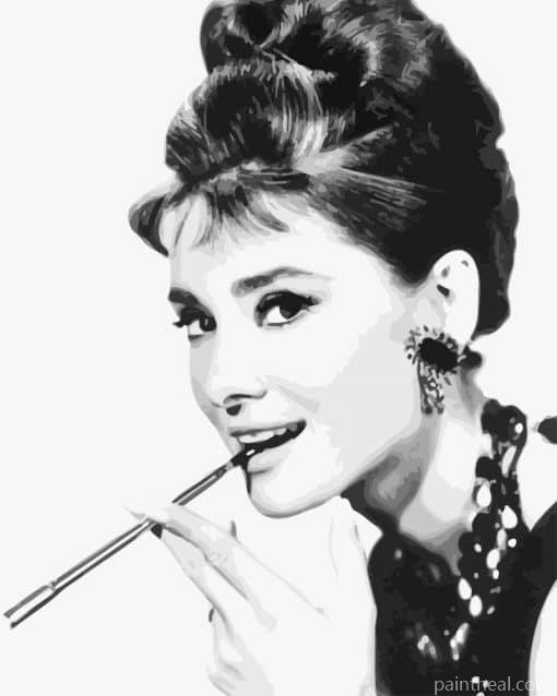 Audrey Hepburn Painting By Numbers Kits