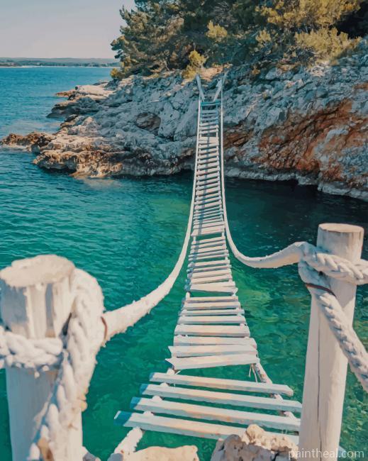 Punta Christo Pula Croatia Painting By Numbers Kits