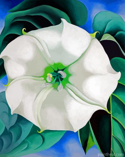 Okeffe Jimson Weed Painting By Numbers Kits