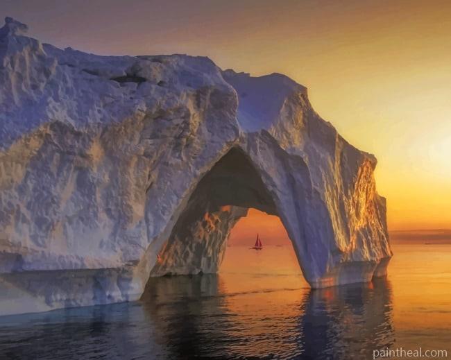 Ocean Arch Cliff Painting By Numbers Kits