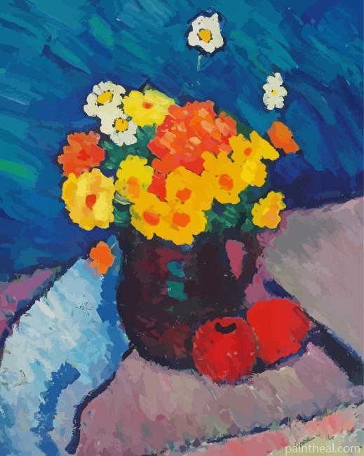 Jawlensky Von Alexej Flowers Painting By Numbers Kits