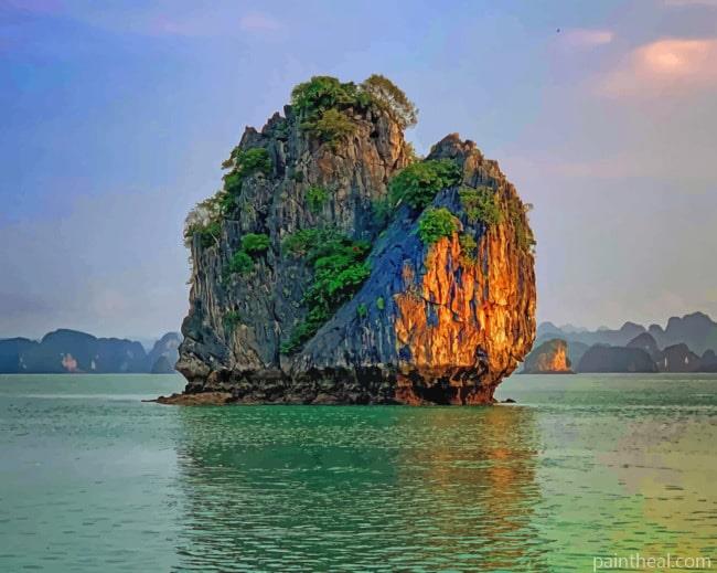 Halong Bay Vietnam Painting By Numbers Kits