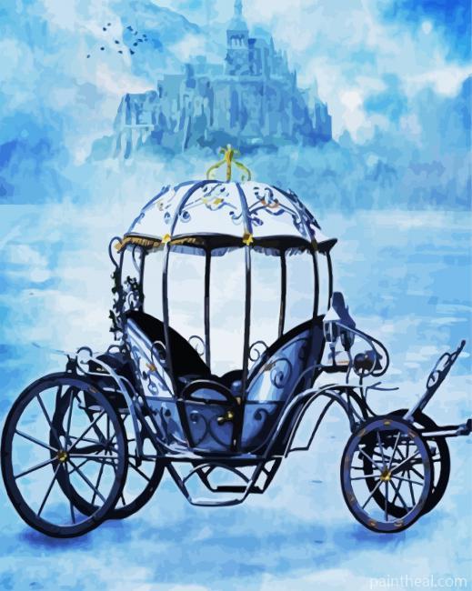Aesthetic Carriage Driving Painting By Numbers Kits