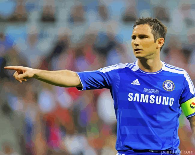 Footballer Frank Lampard Painting By Numbers Kits