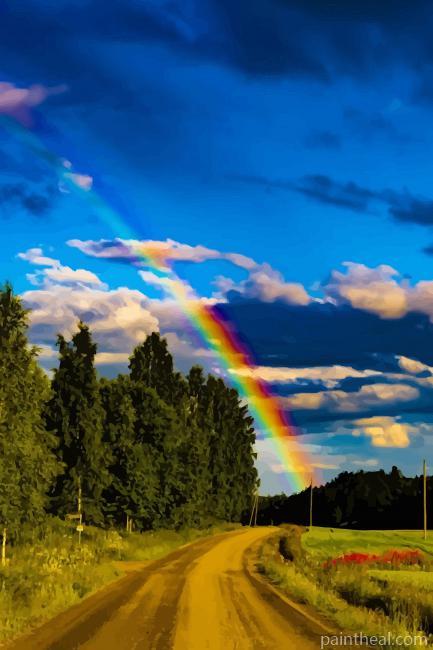 Rainbow NEW Painting By Numbers Kits