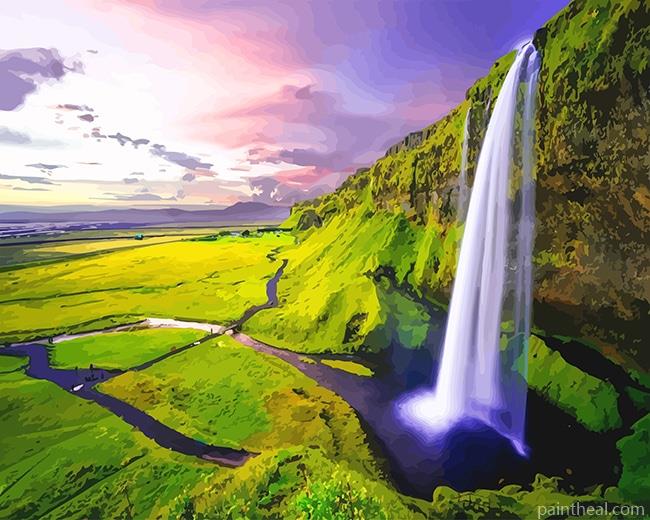 Nature Water Fall- NEW Painting By Numbers Kits