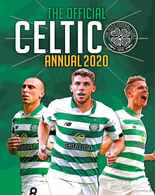 Celtic Football Team Painting By Numbers Kits