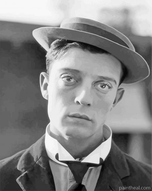 Buster Keaton Painting By Numbers Kits