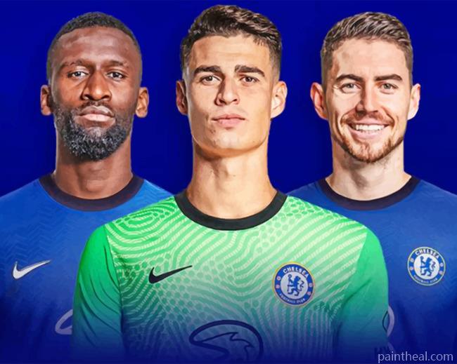 Chelsea F C Painting By Numbers Kits