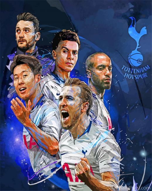 Tottenham Illustration Painting By Numbers Kits