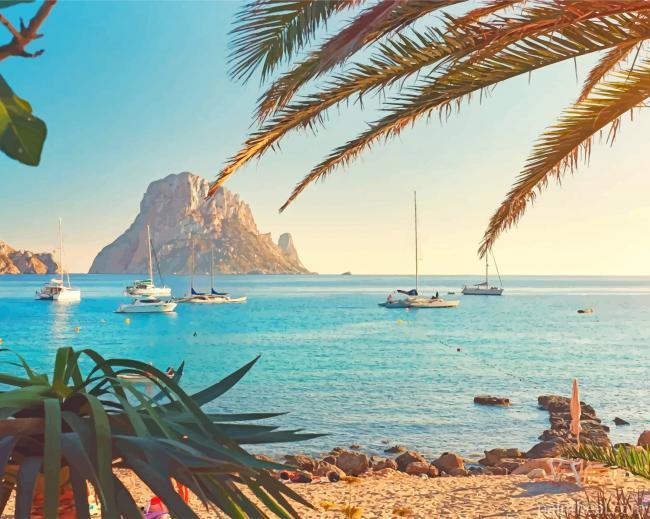 Es Vedra Island Painting By Numbers Kits