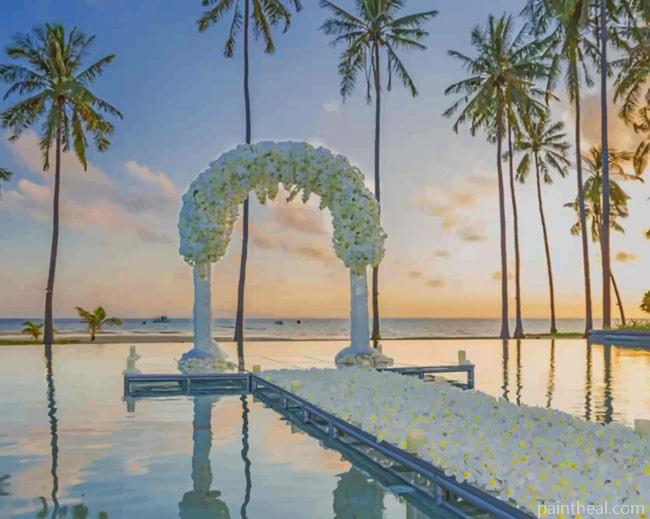 Phi Phi Island Wedding Painting By Numbers Kits
