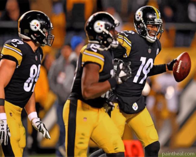Steelers Team Painting By Numbers Kits