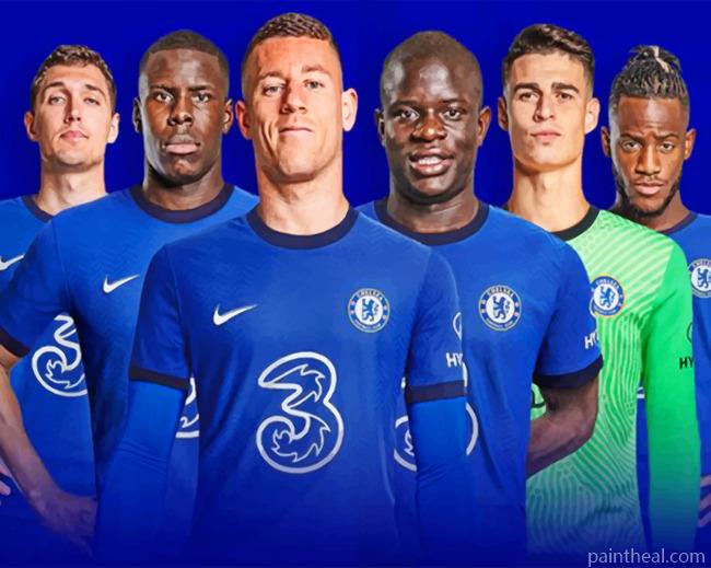 Chelsea Players Painting By Numbers Kits